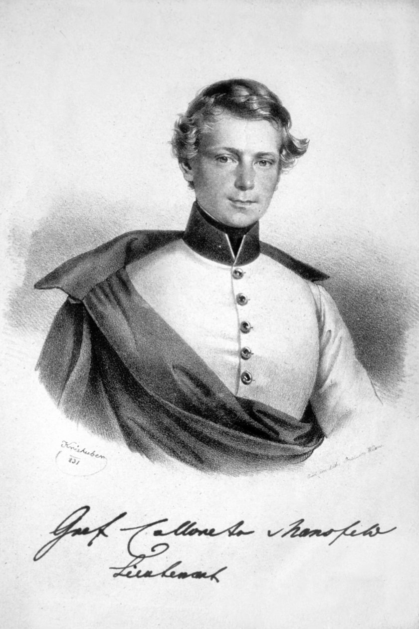 Franz de Paula Colloredo-Mansfeld Litho 1 da Josef Kriehuber