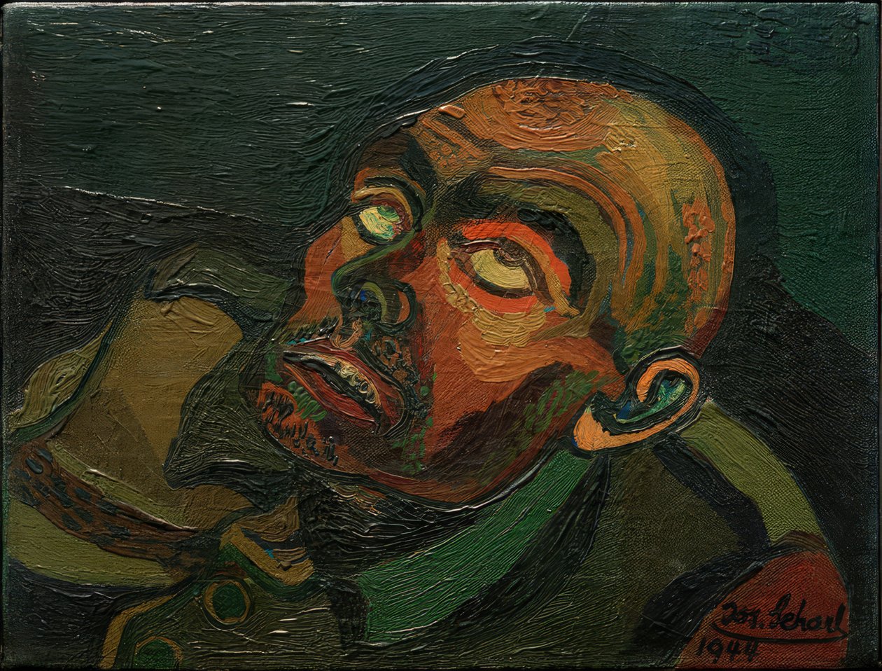 Morte del soldato da Josef Scharl