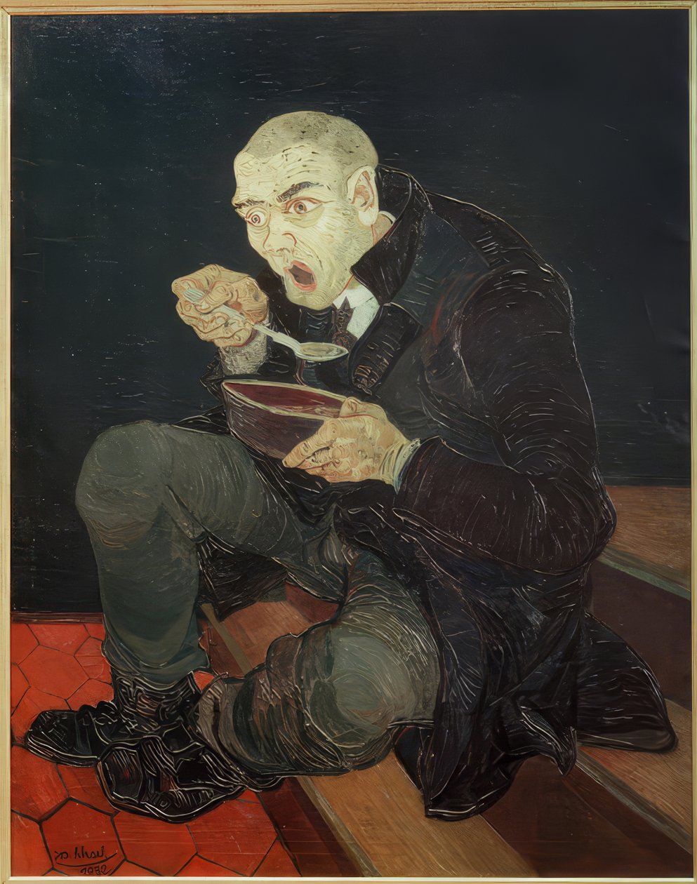 Mangiatore di zuppa da Josef Scharl