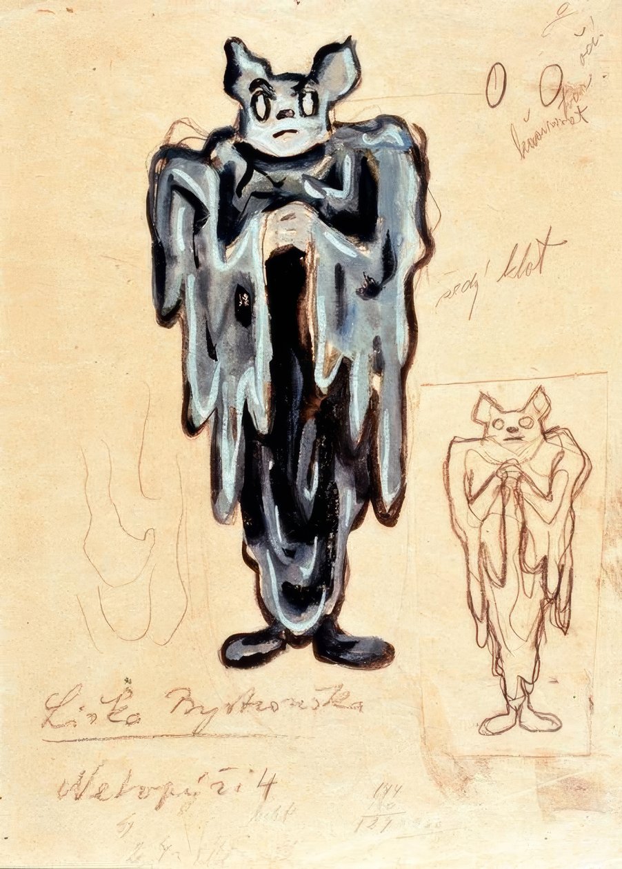 Janacek, La piccola volpe astuta / Figurina da Josef Čapek
