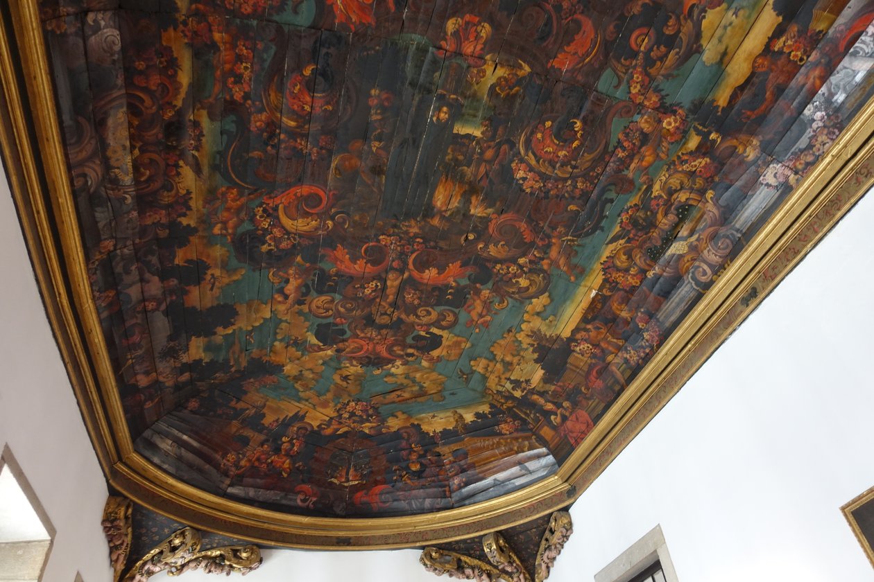 Sala principale del Palácio dos Biscainhos, Braga, Portogallo da Joseolgon
