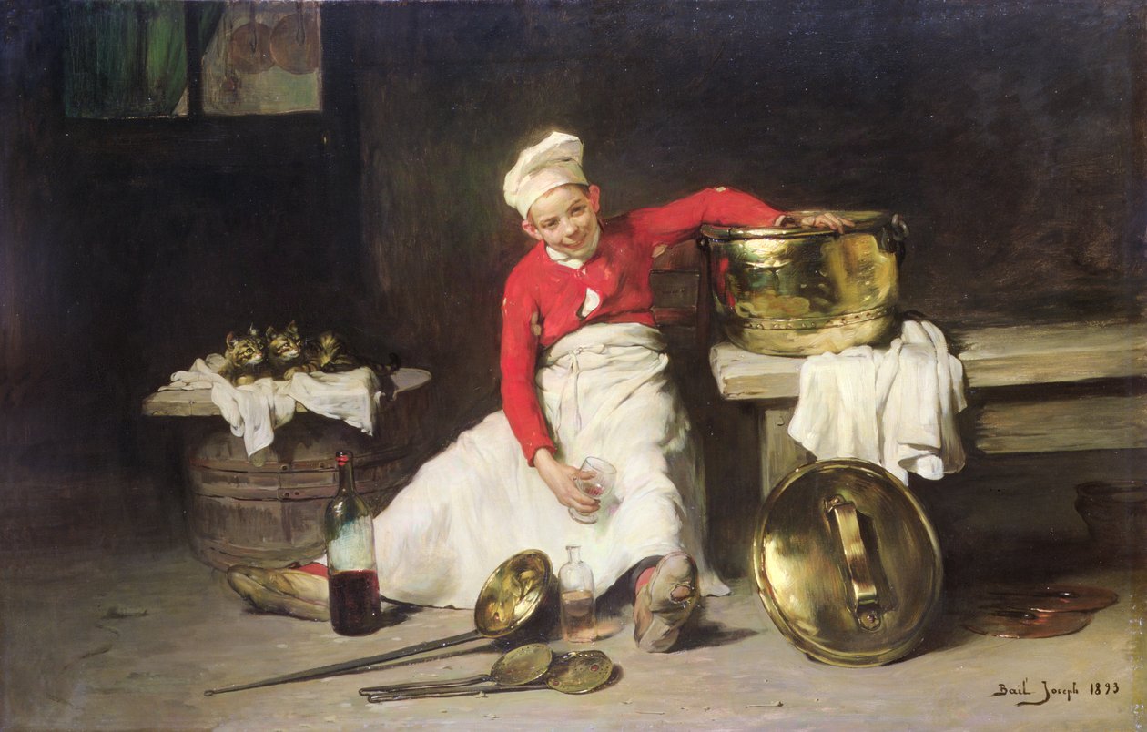 Ragazzo di cucina, 1893 da Joseph Bail