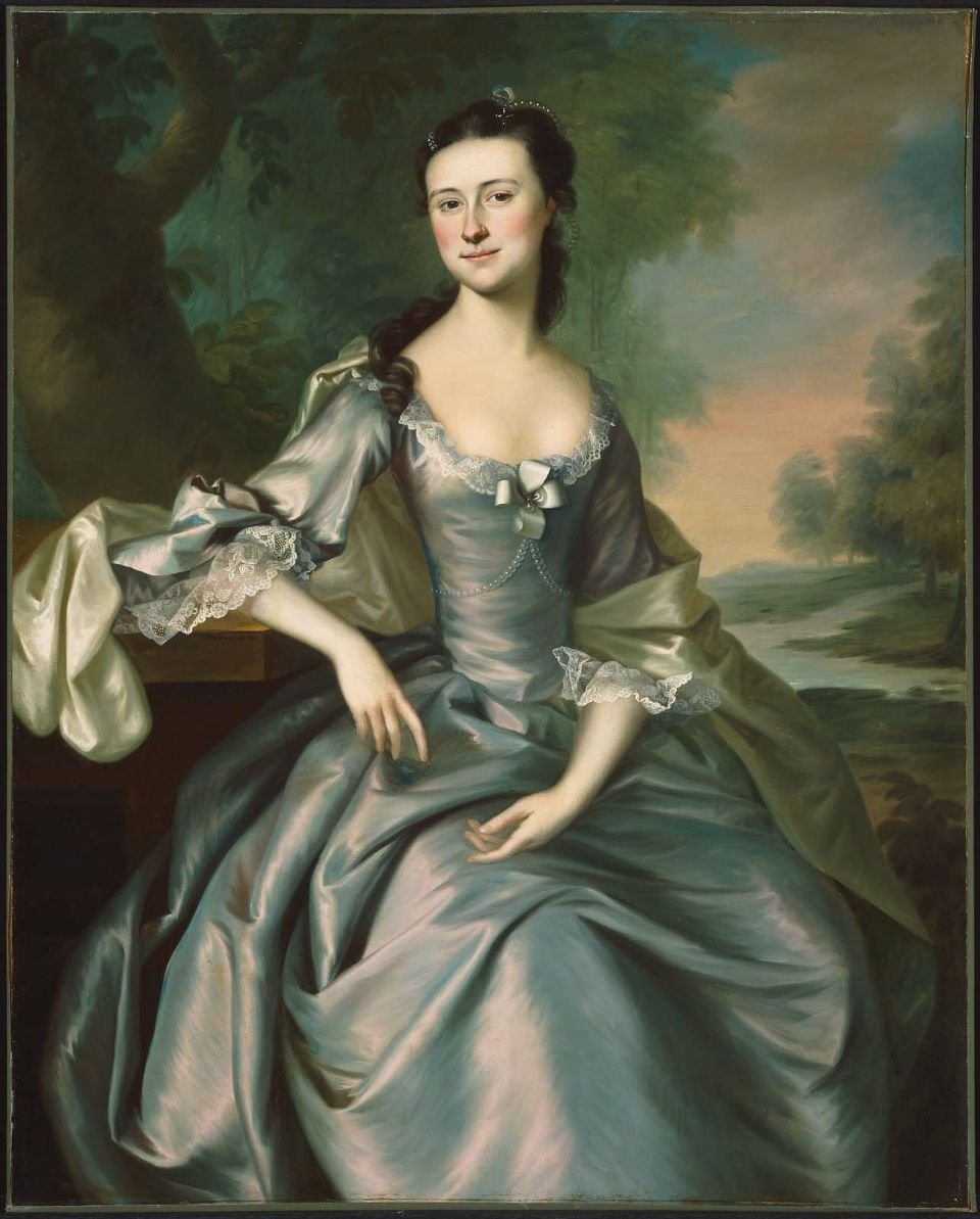 Ritratto di Susan Apthorp (Mrs. Thomas Bulfinch) da Joseph Jonathan Blackburn