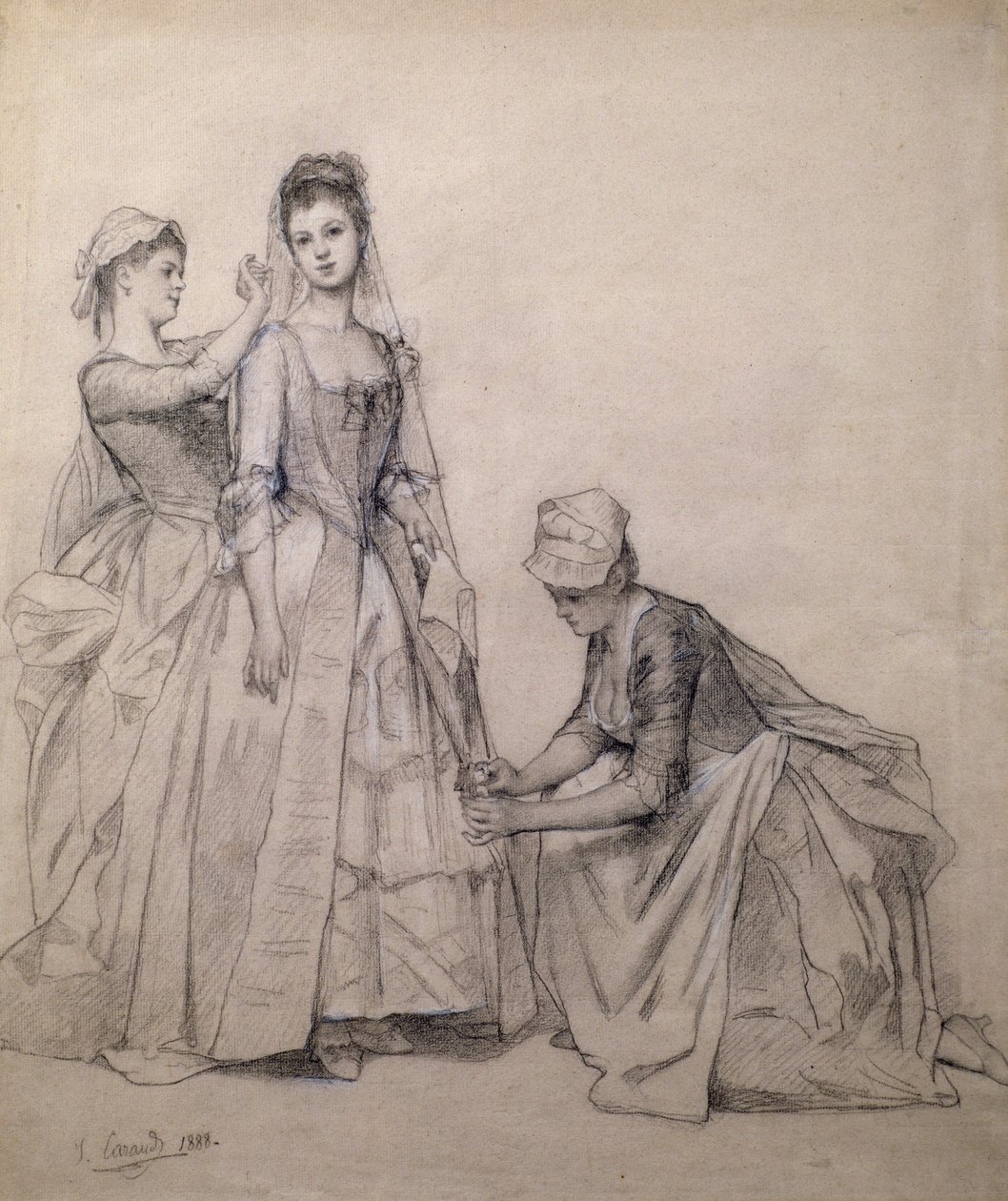 Assistenza alla sposa da Joseph Caraud