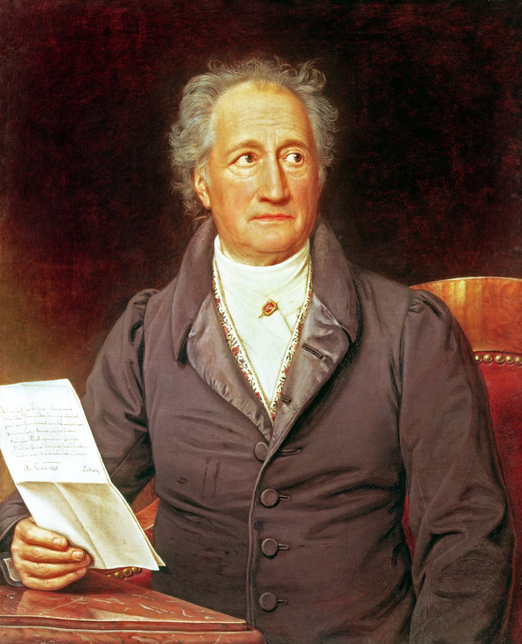 Johann Wolfgang von Goethe (1749-1832) da Joseph Carl Stieler