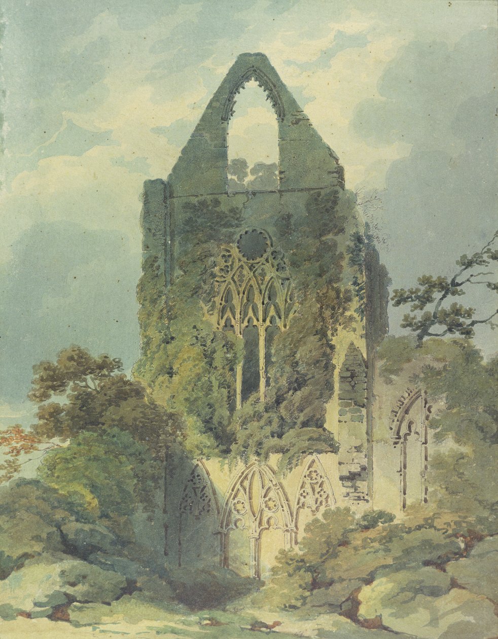 Abbazia di Tintern da Joseph Clarendon Smith