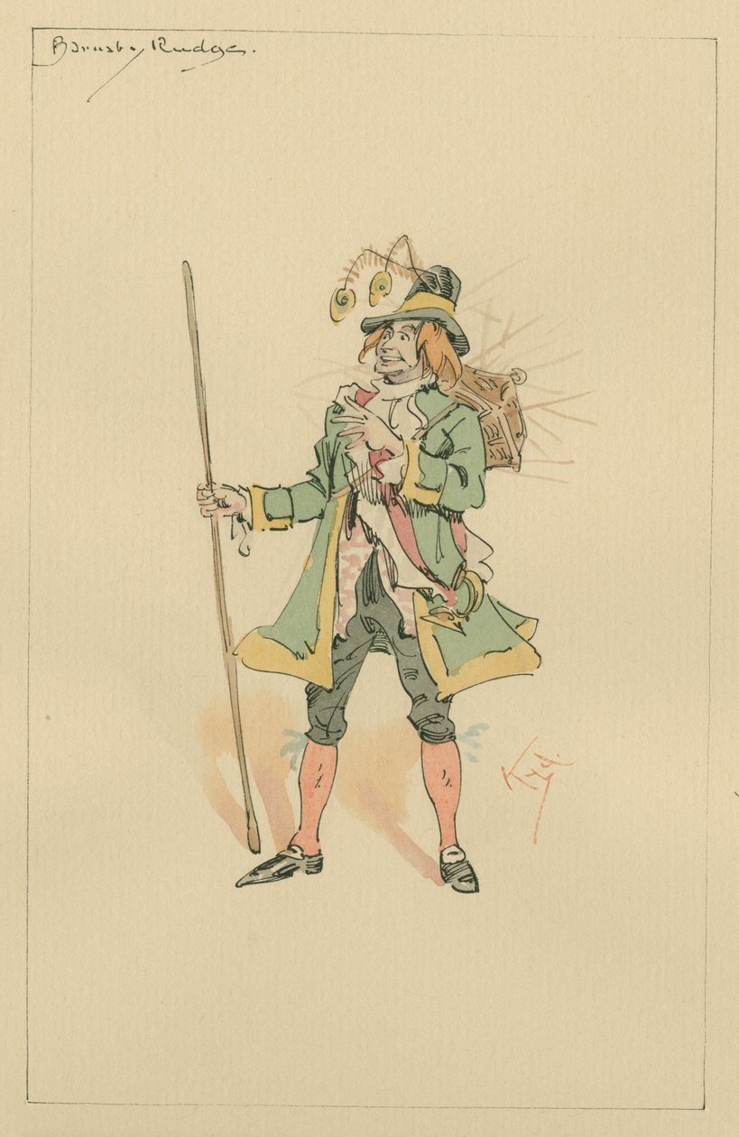 Barnaby Rudge, c.1920s da Joseph Clayton Clarke
