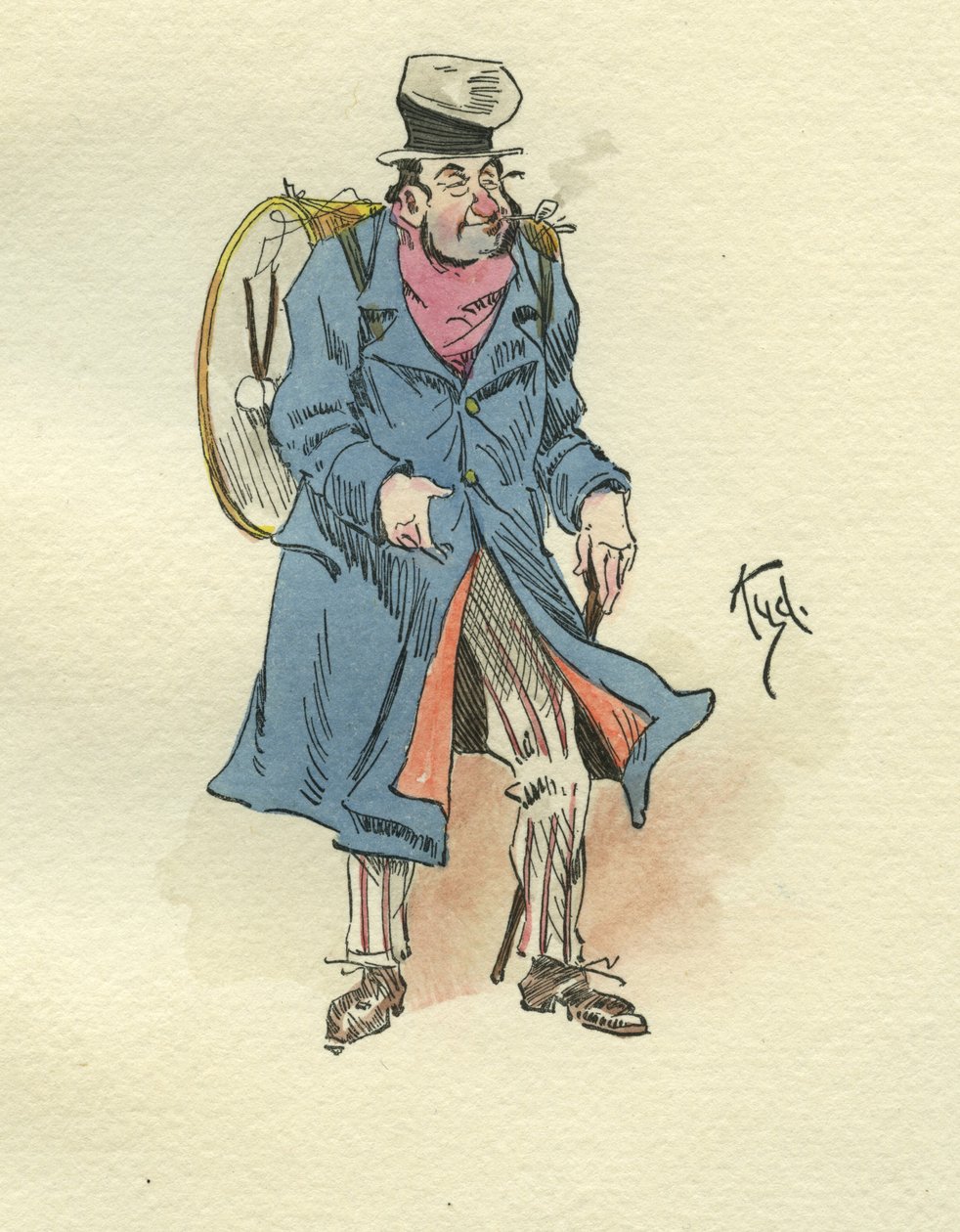 Personaggio da Dombey e Figlio da Joseph Clayton Clarke