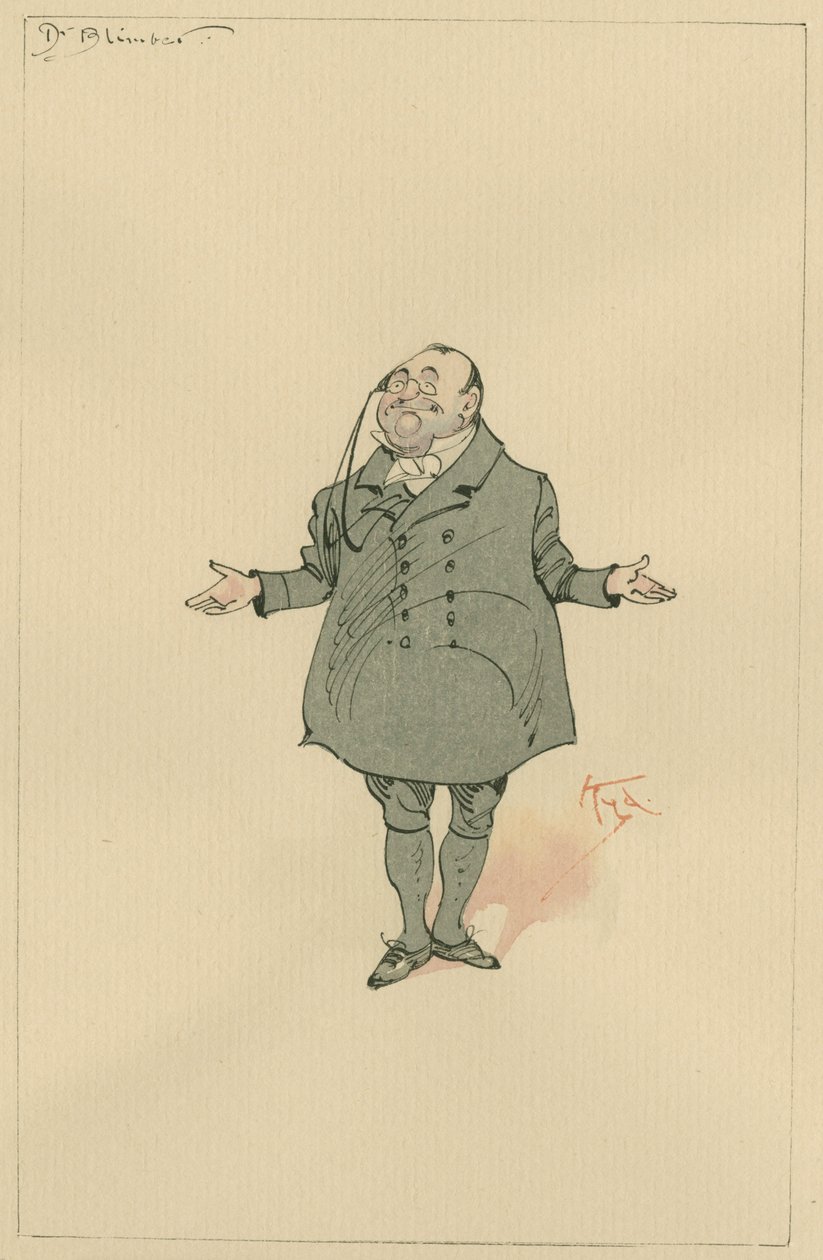 Dr Blimber, c.1920s da Joseph Clayton Clarke