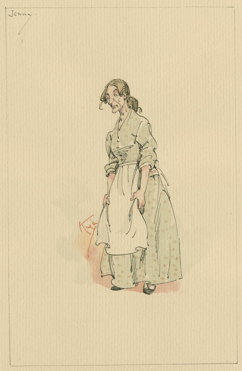 Jenny, c.1920s da Joseph Clayton Clarke
