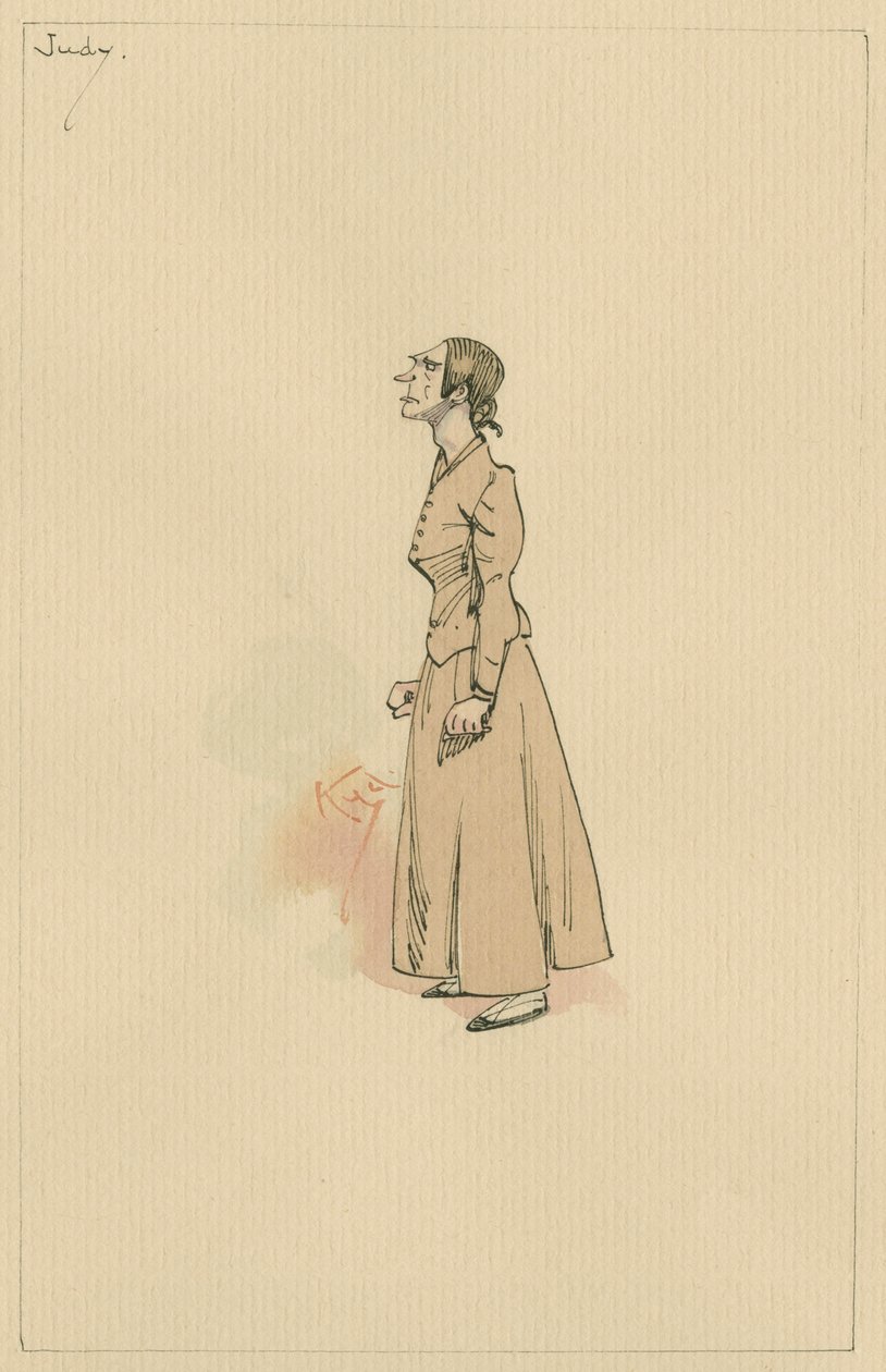 Judy Smallweed, c.1920s da Joseph Clayton Clarke
