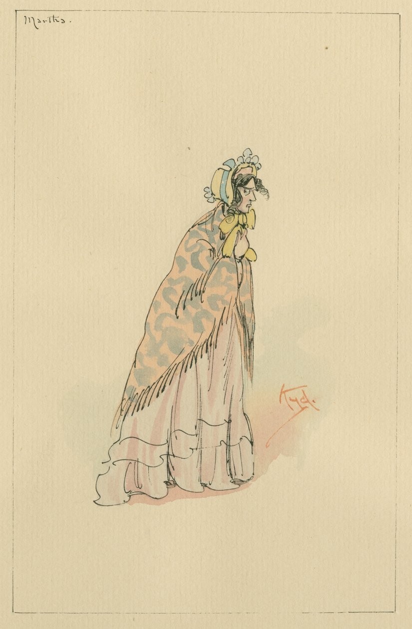 Martha Endell, c.1920s da Joseph Clayton Clarke