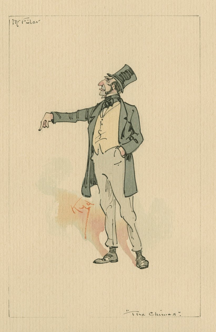 Mr Filer - The Chimes, c.1920s da Joseph Clayton Clarke