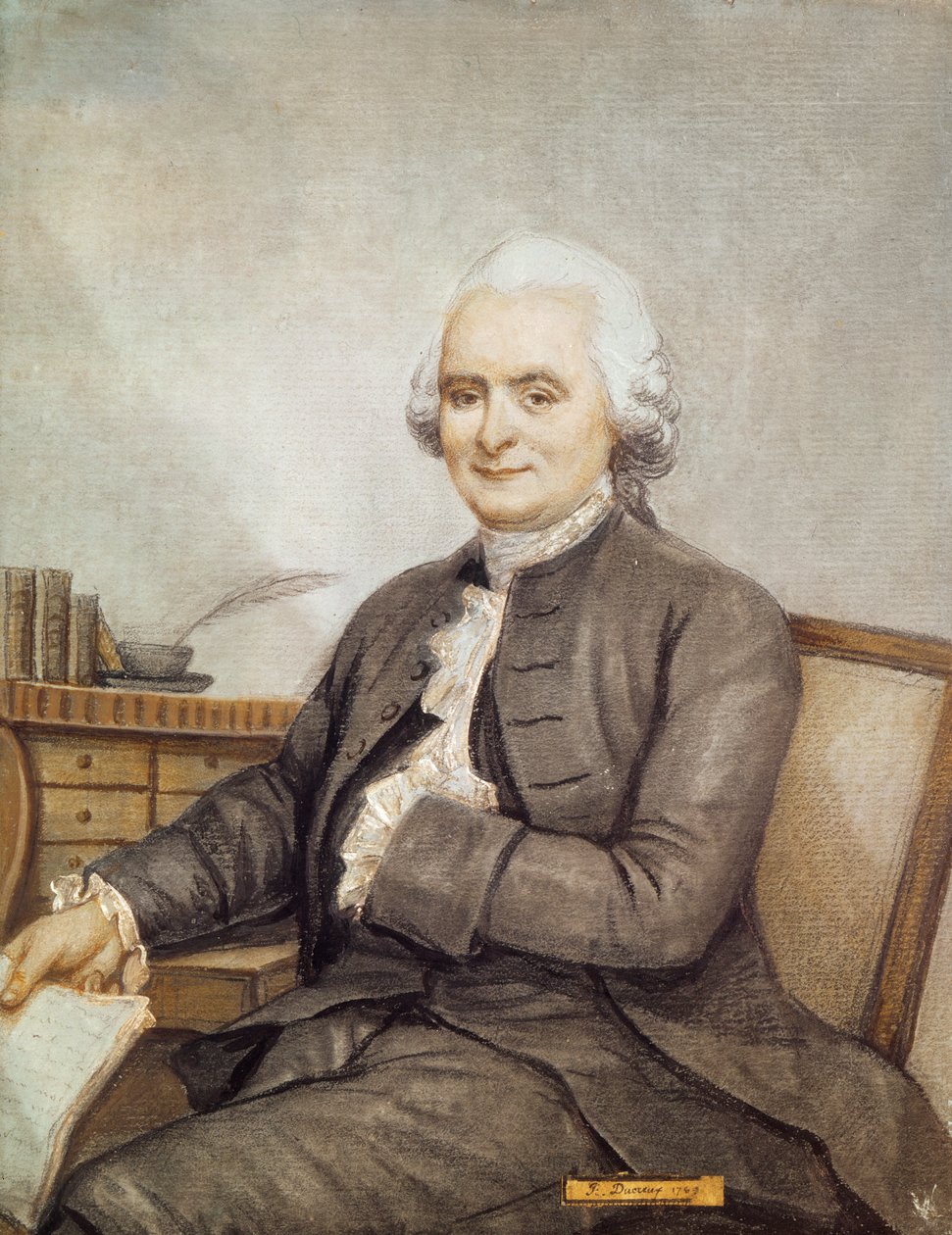 Ritratto di Delille, 1769 da Joseph Ducreux
