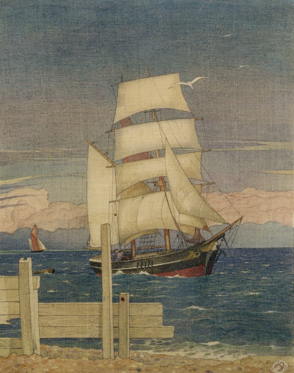 Nave alta da Joseph Edward Southall