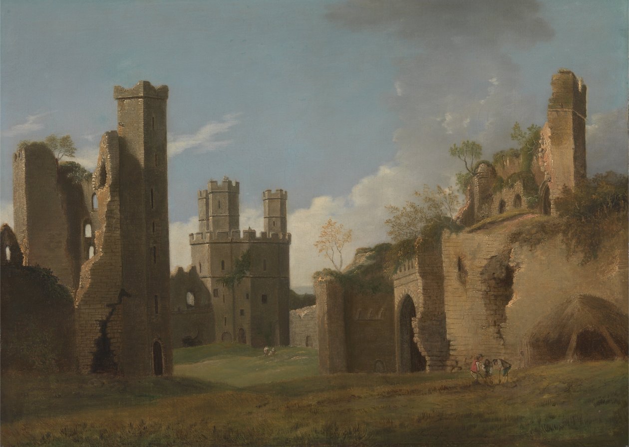 Castello di Caernarvon da Joseph Farington