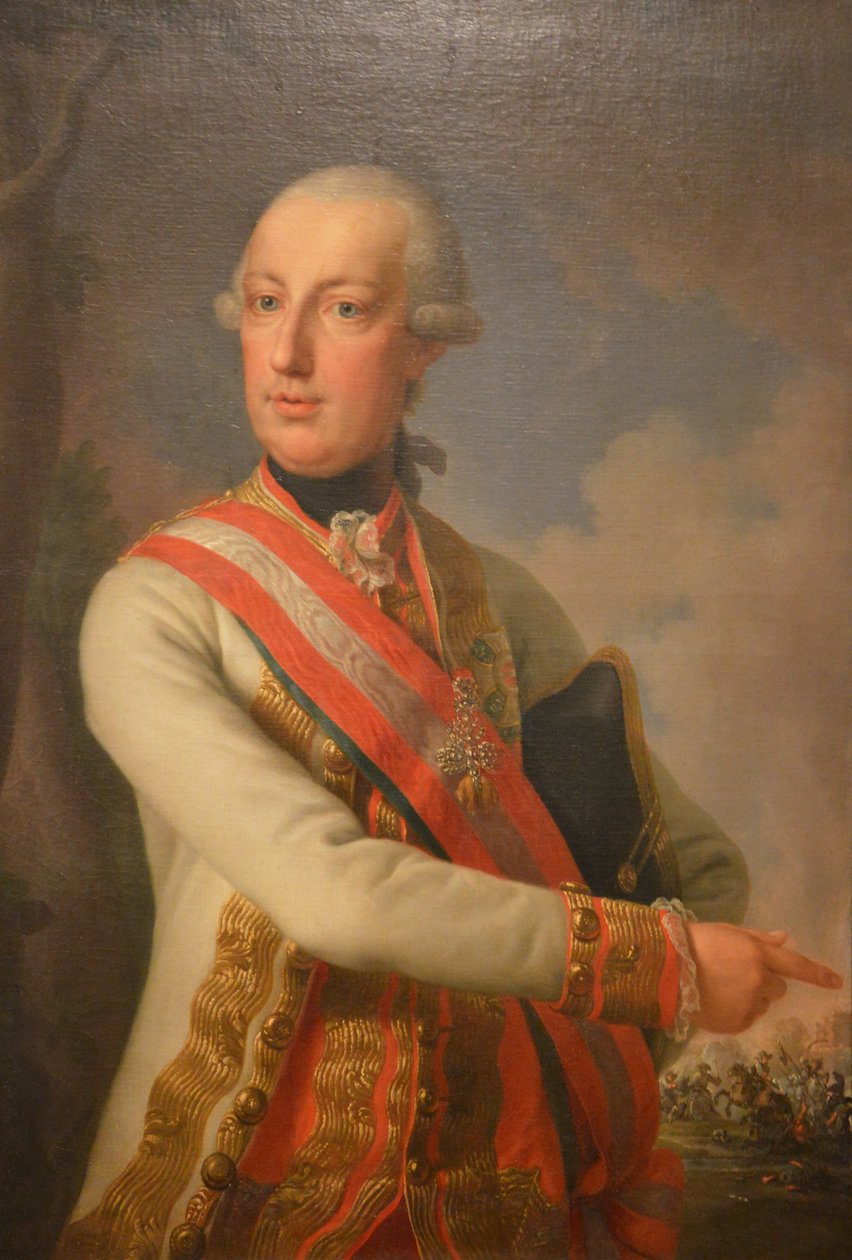 Imperatore Giuseppe II (1741-1790) da Joseph Hickel
