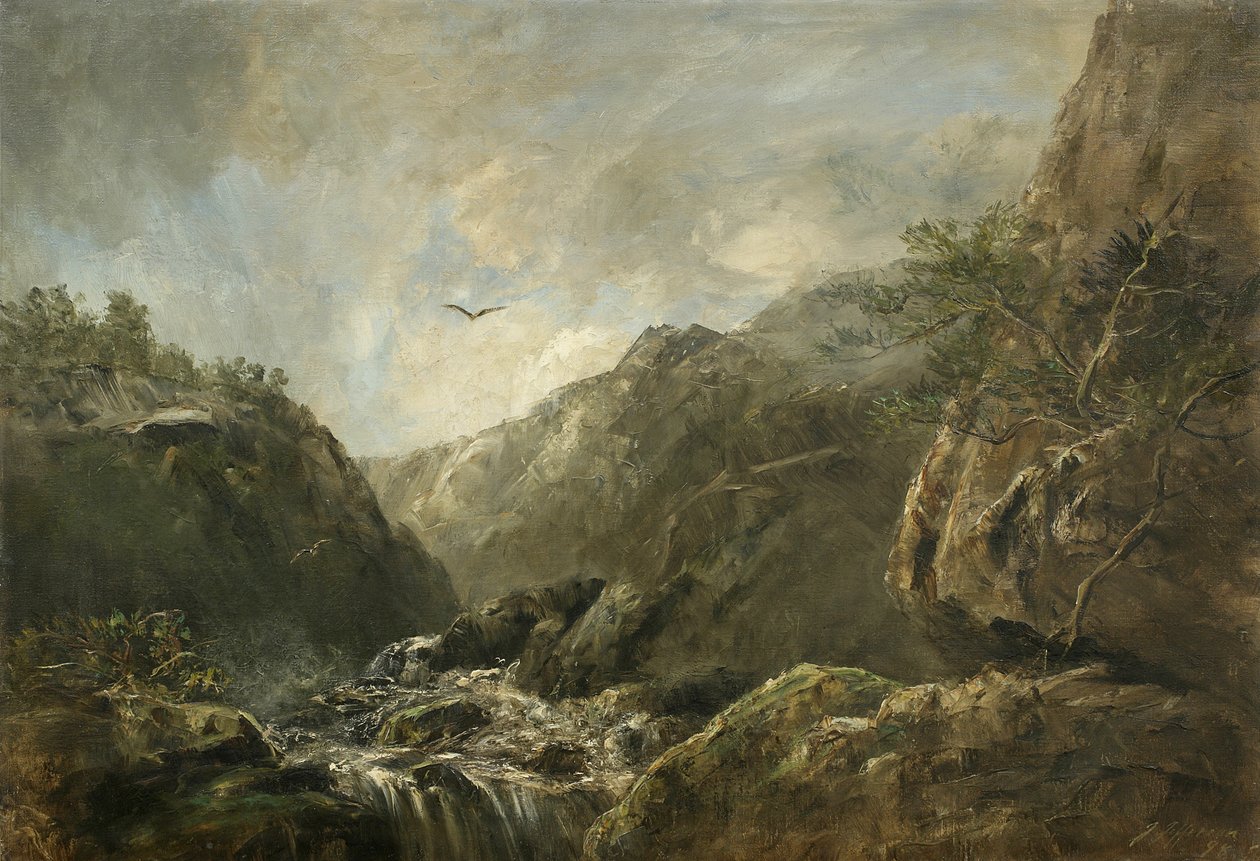 Il Canyon, 1898 da Joseph Jefferson