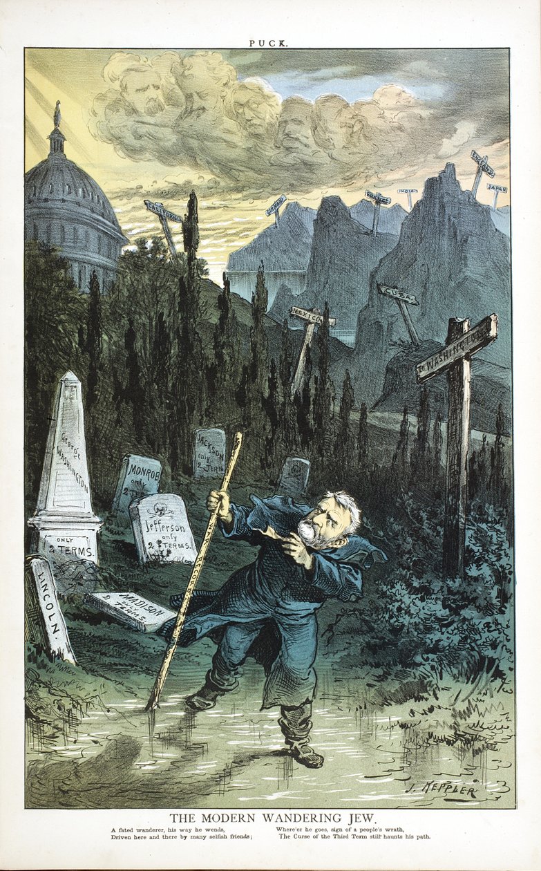 Il moderno ebreo errante da Joseph Keppler