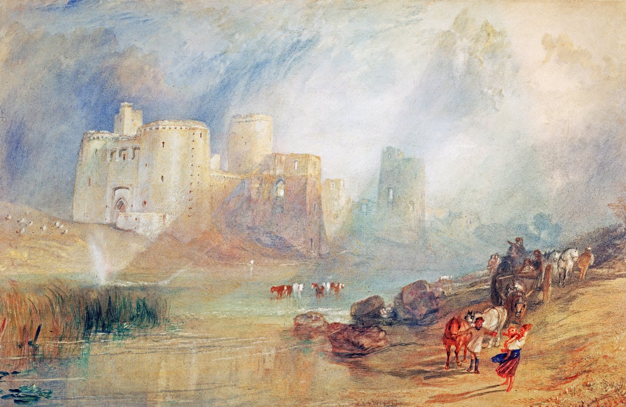Castello di Kidwelly, Galles da Joseph Mallord William Turner