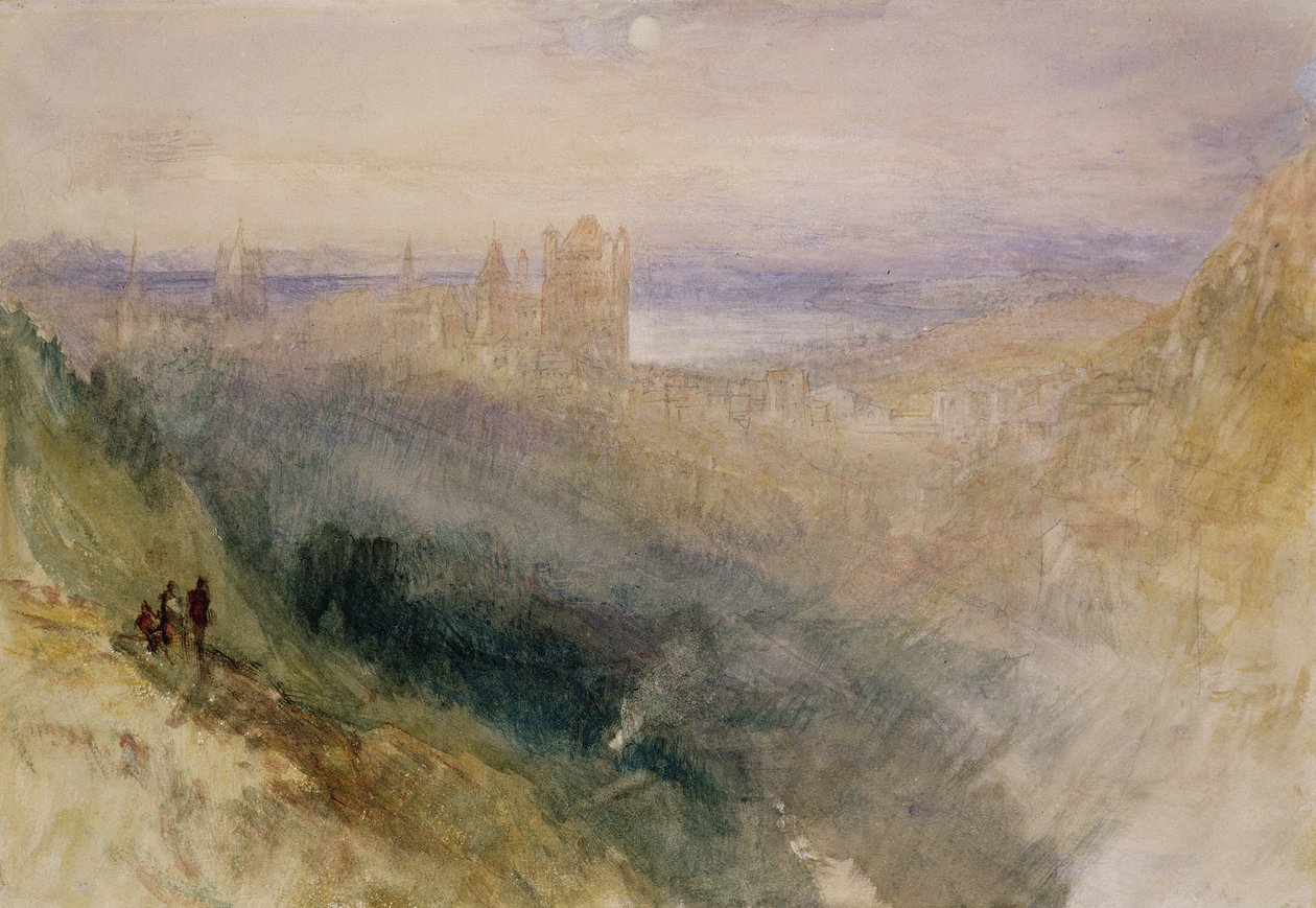 Losanna, da Le Signal da Joseph Mallord William Turner