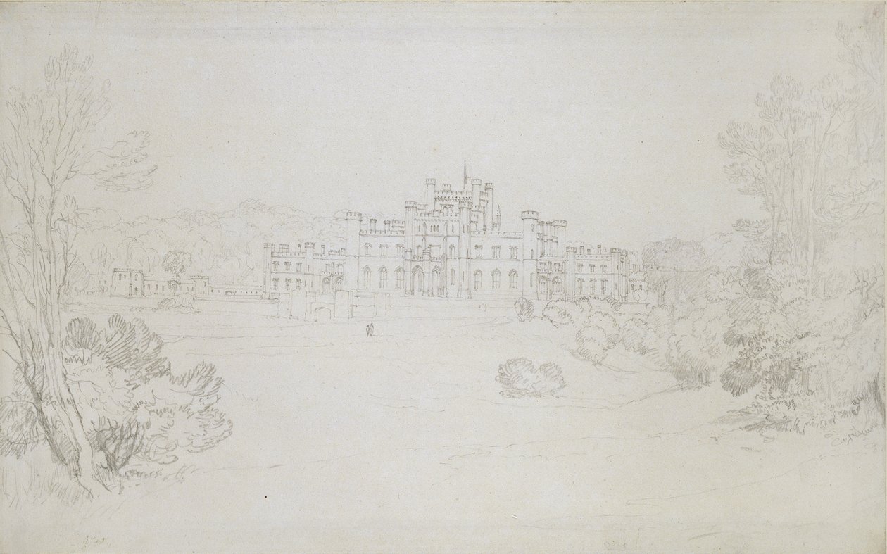 Castello di Lowther, 1809 da Joseph Mallord William Turner