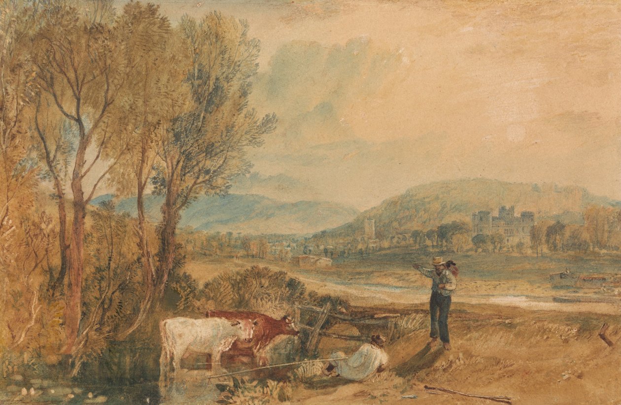 Castello di Lulworth, Dorset da Joseph Mallord William Turner