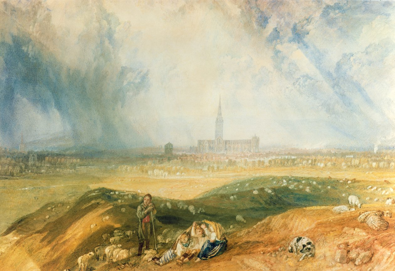 Cattedrale di Salisbury da Joseph Mallord William Turner