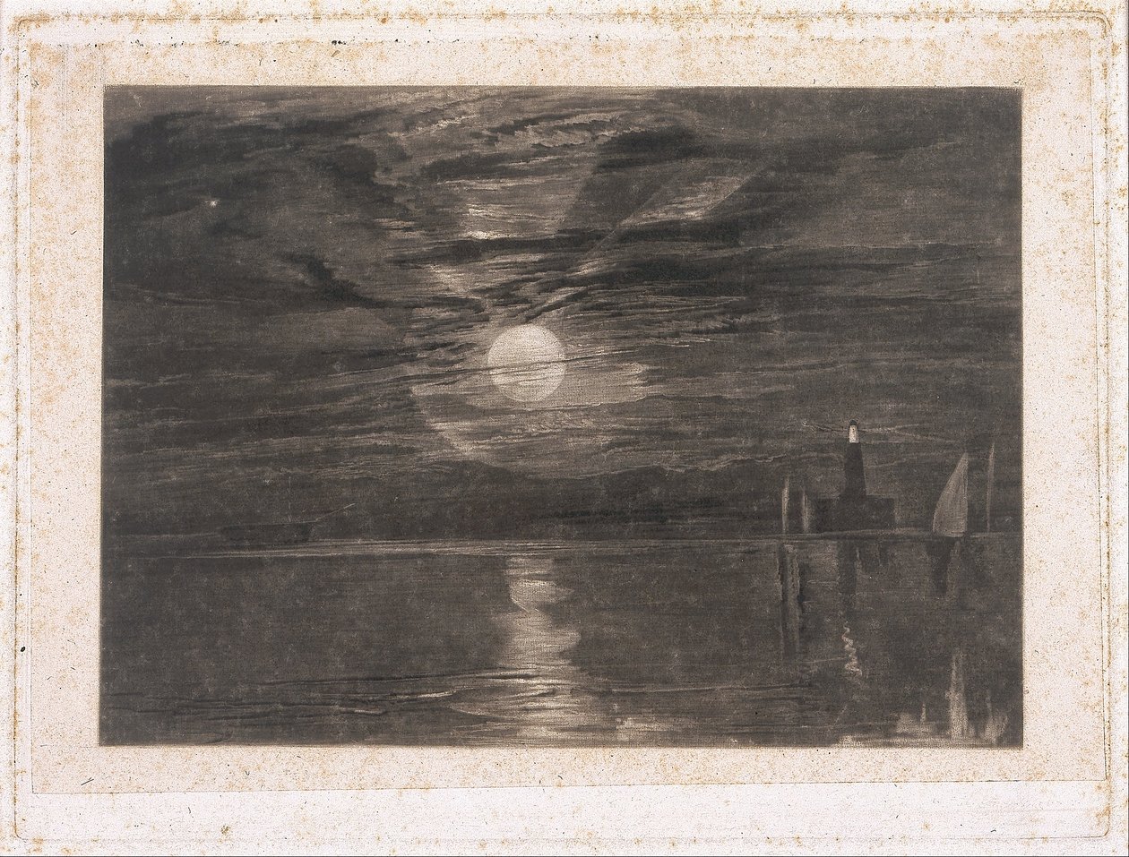 Faro di Shields da Joseph Mallord William Turner