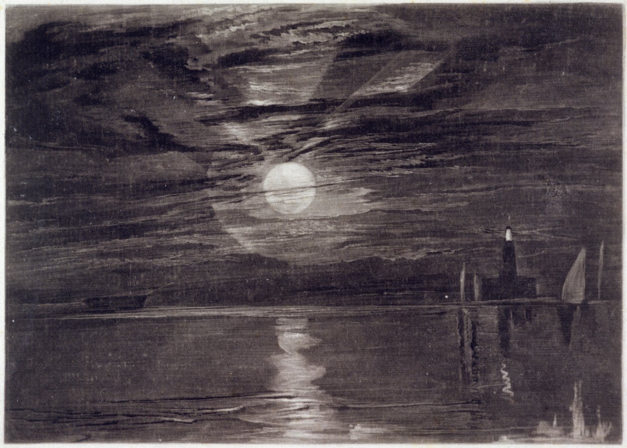 Faro di Shields, c.1825 da Joseph Mallord William Turner