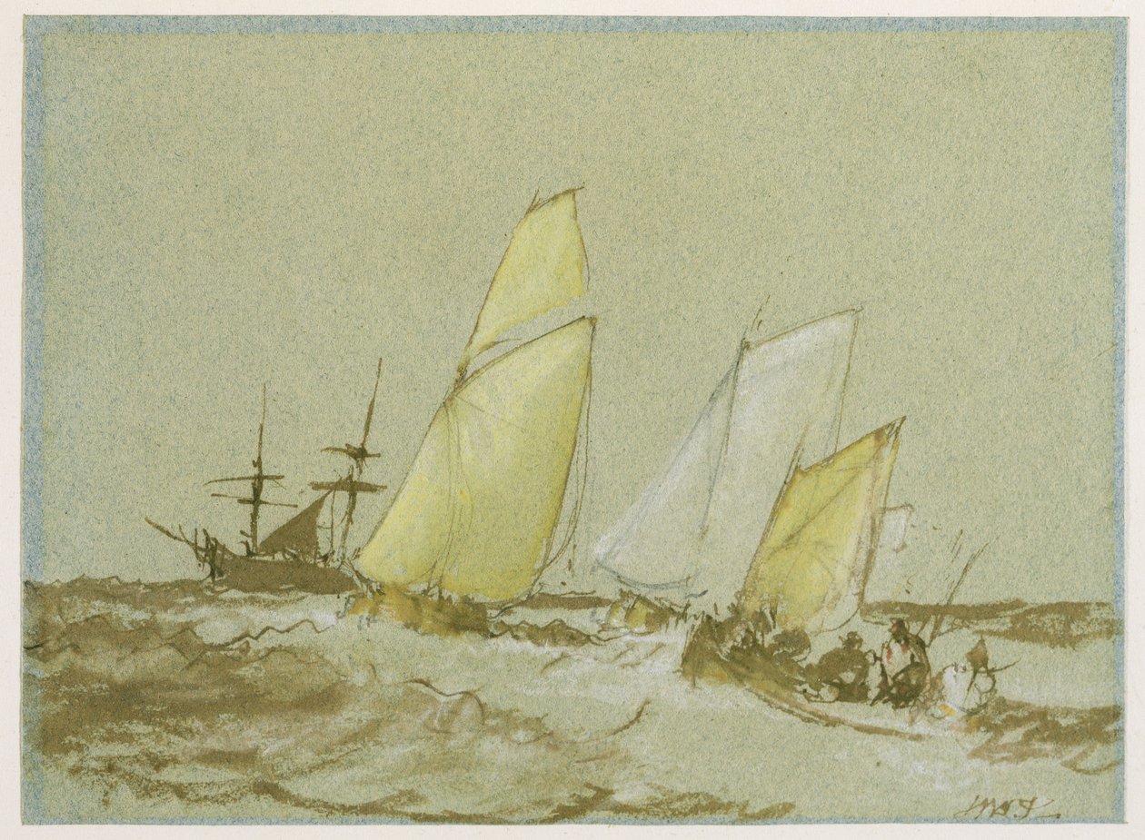 Navigazione, c.1828-30 da Joseph Mallord William Turner