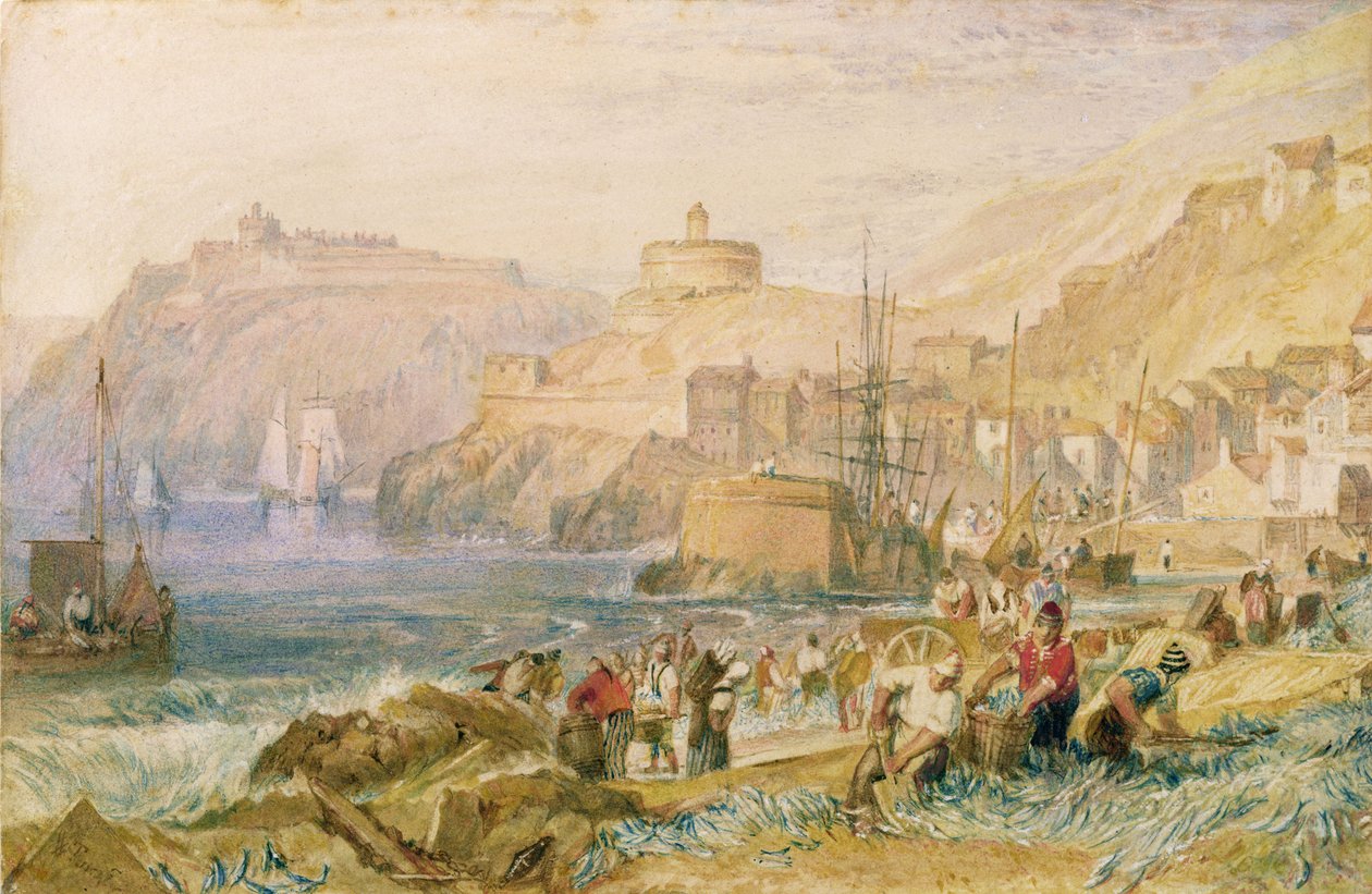 St. Mawes, Cornovaglia, c.1823 da Joseph Mallord William Turner