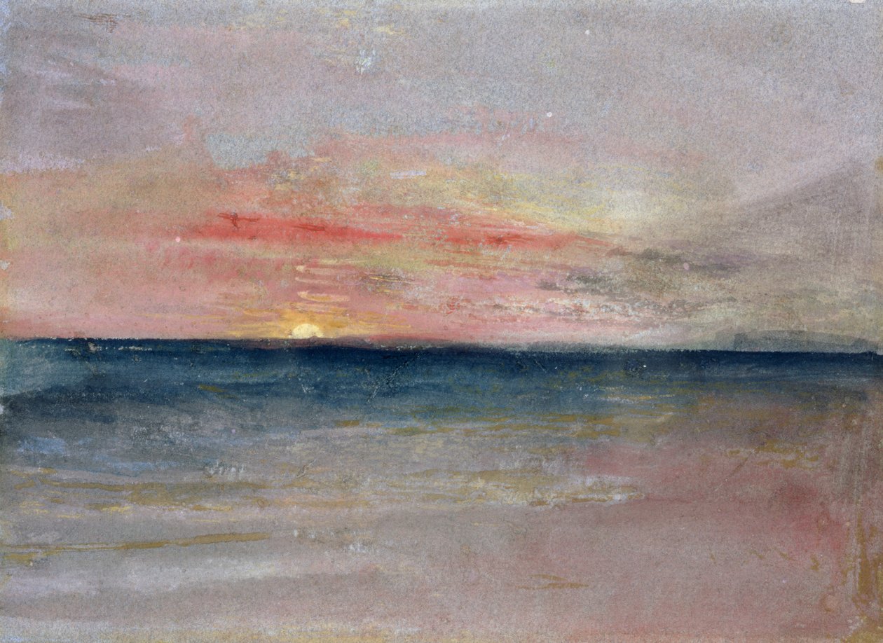 Tramonto da Joseph Mallord William Turner