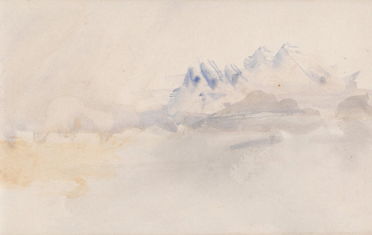 Il Taccuino del Canale da Joseph Mallord William Turner