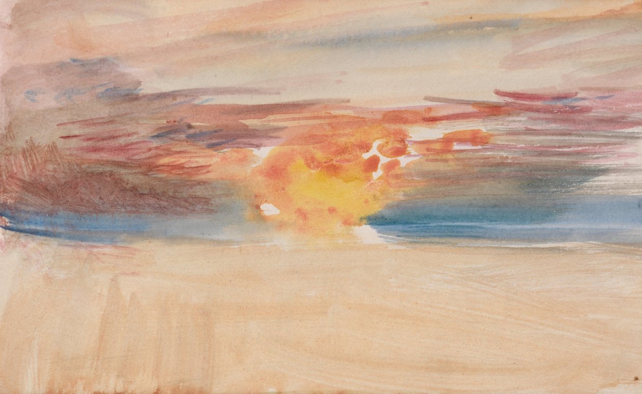Il taccuino del Canale da Joseph Mallord William Turner