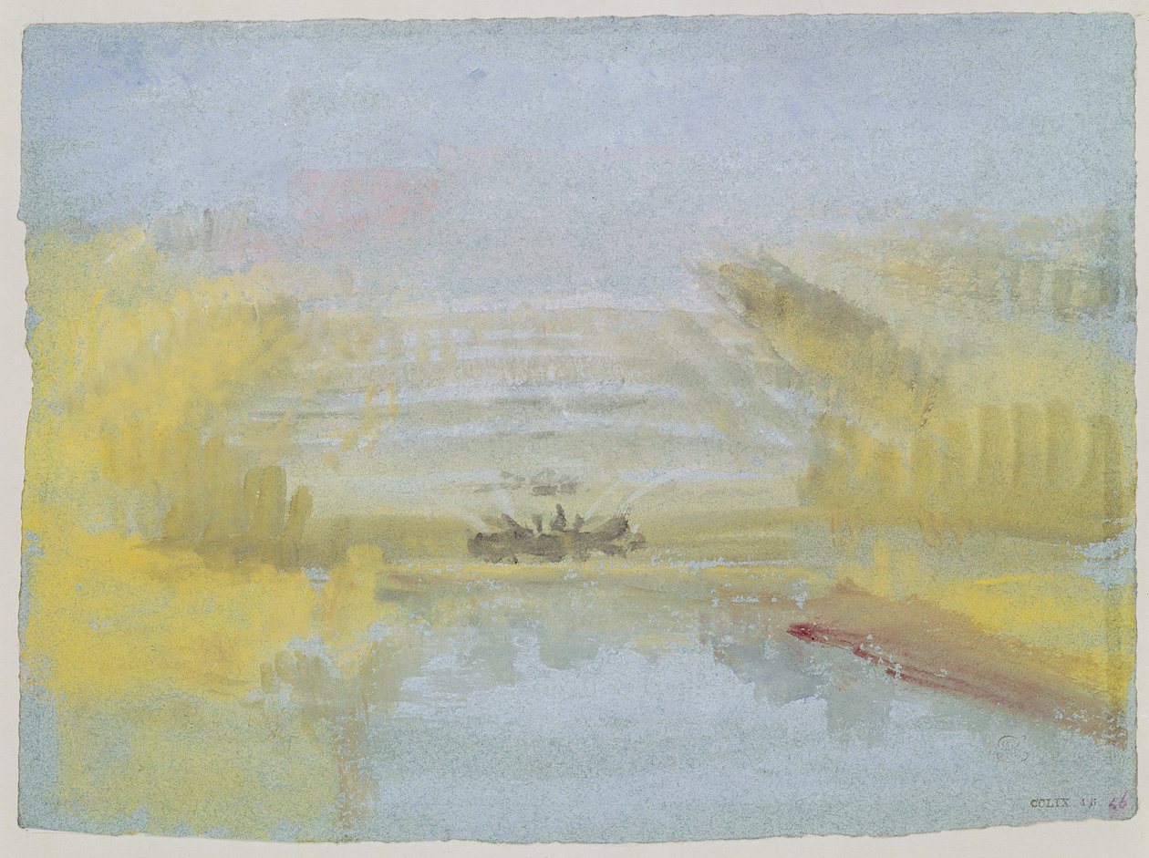 Le fontane di Versailles da Joseph Mallord William Turner