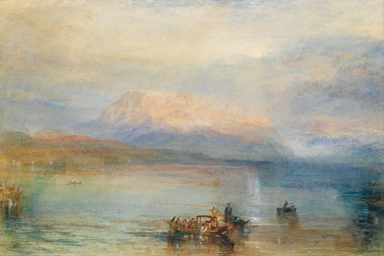 Il Rigi rosso da Joseph Mallord William Turner