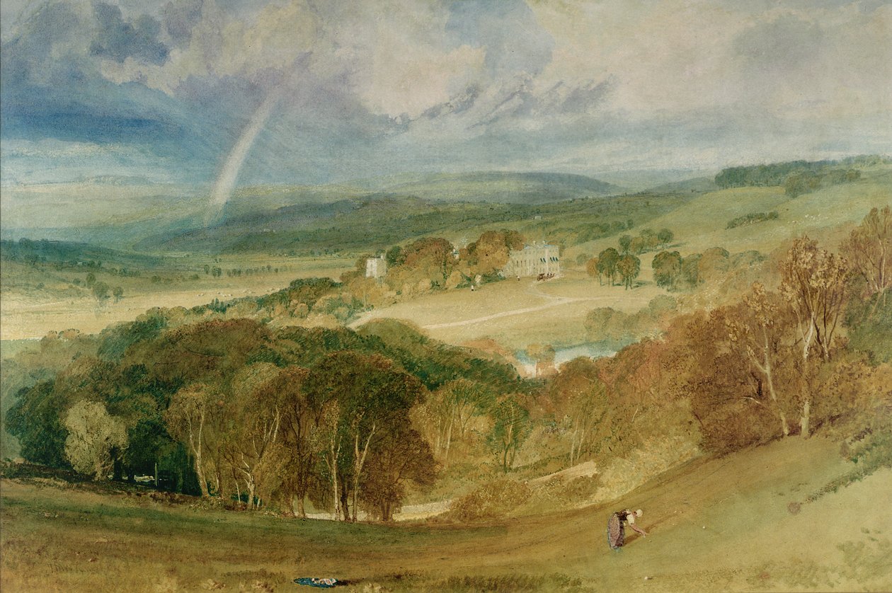 La valle di Ashburnham, Sussex da Joseph Mallord William Turner