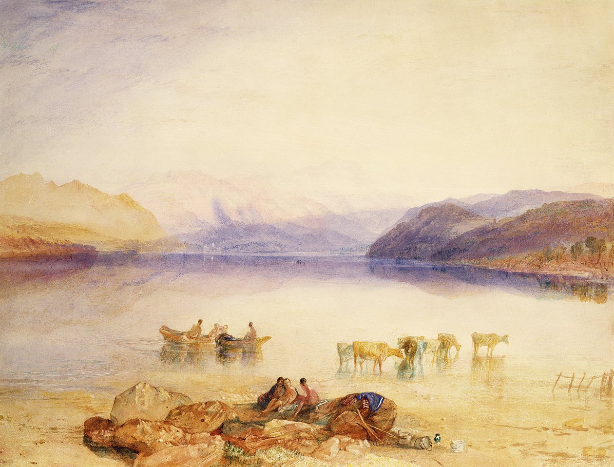 Ullswater da Joseph Mallord William Turner