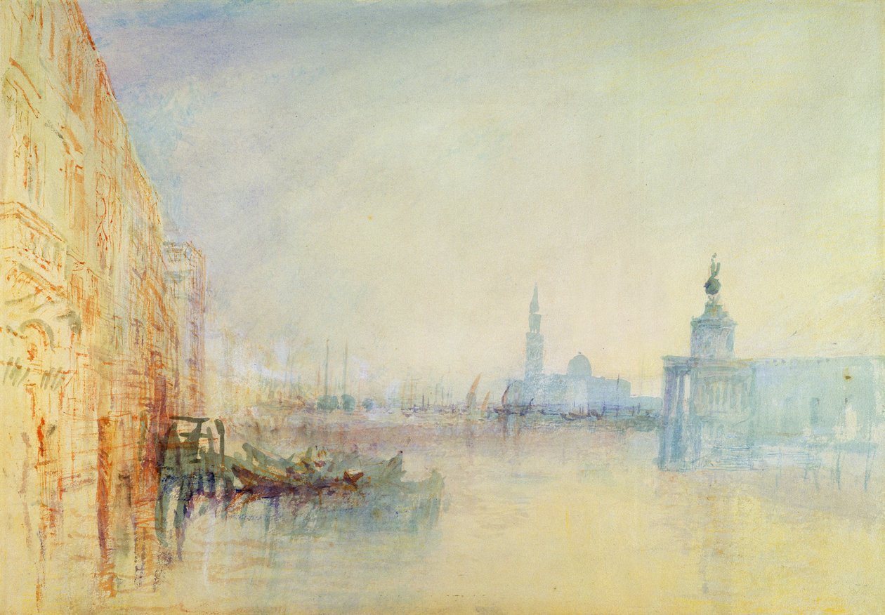 Venezia, la bocca del Canal Grande, c.1840 da Joseph Mallord William Turner