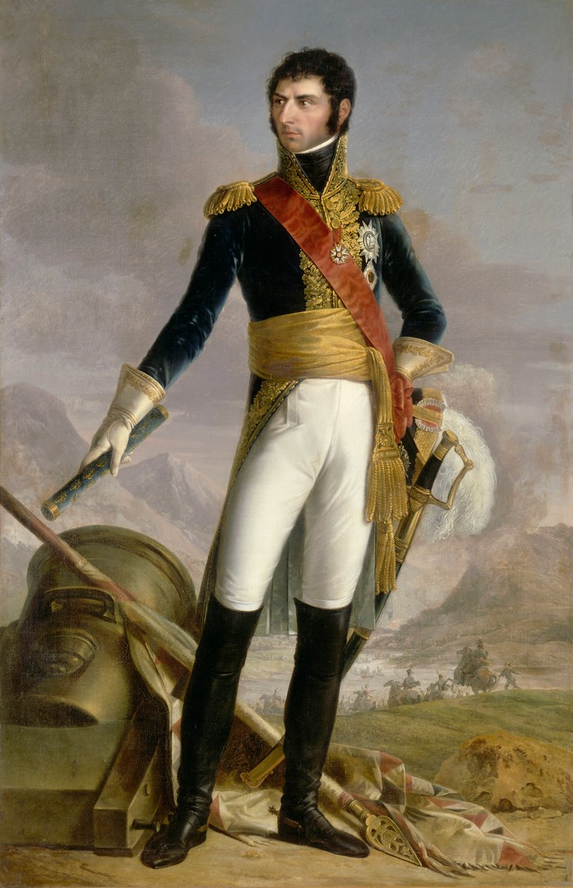 Jean Baptiste Bernadotte, Maresciallo di Francia, Re di Svezia e Norvegia, 1818 da Joseph Nicolas Jouy