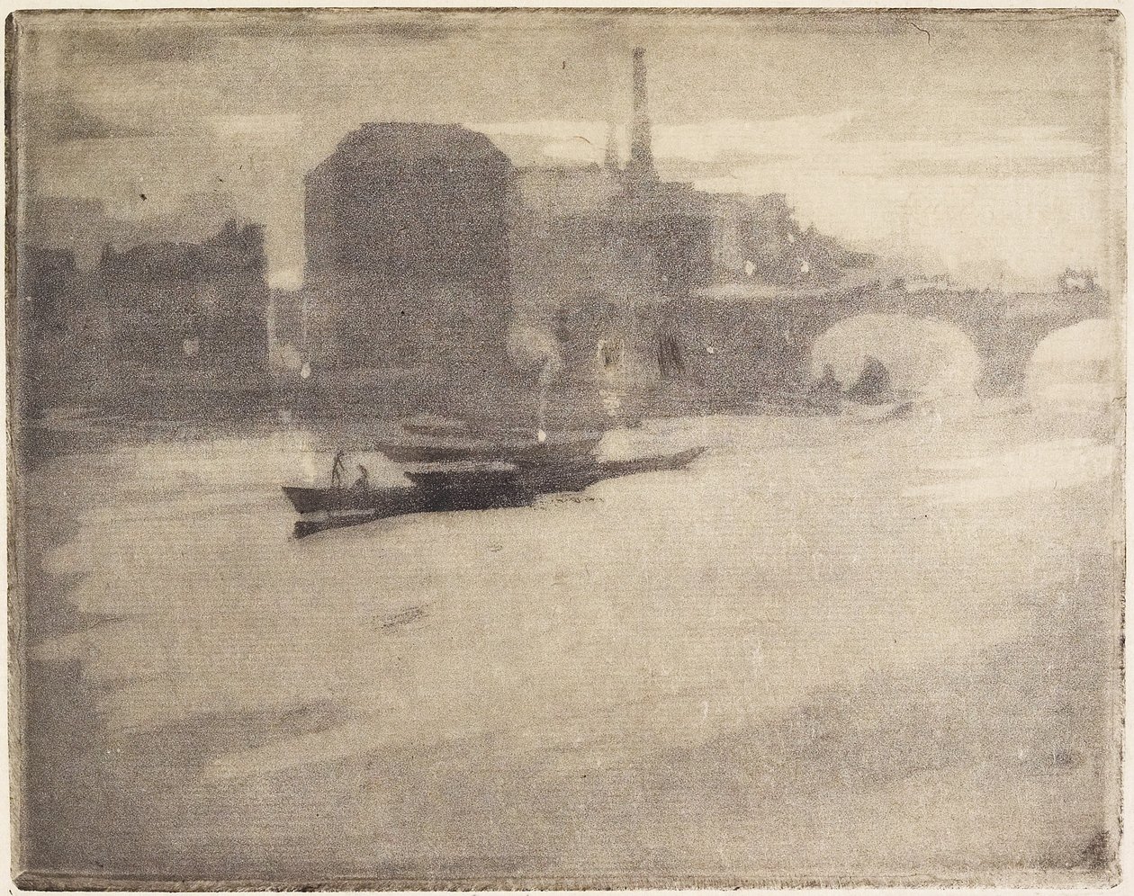 La Tamigi, 1894 da Joseph Pennell