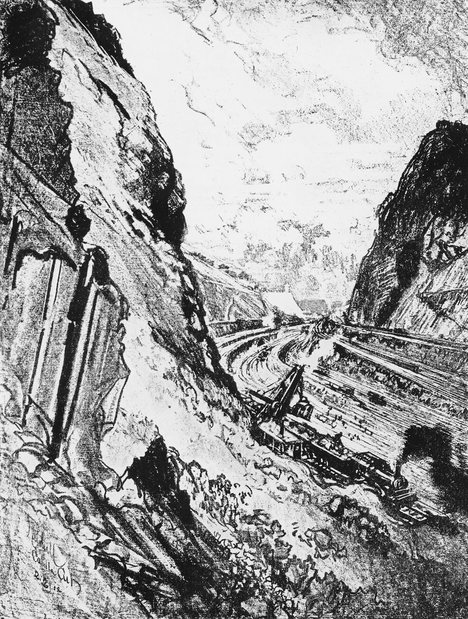 Il Taglio Verso Culebra, tavola XV da 