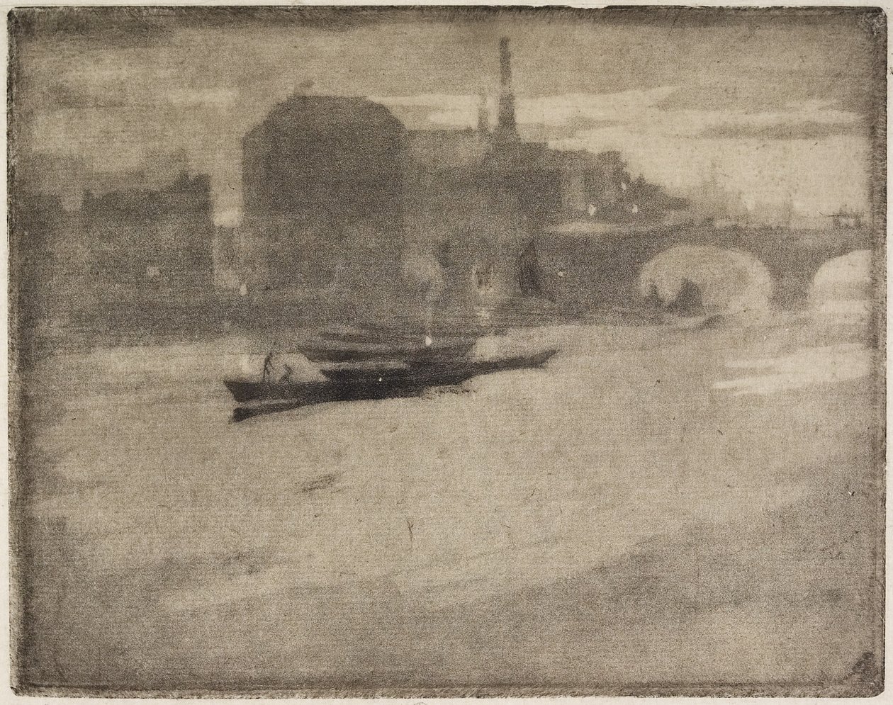 Il Tamigi, 1894 da Joseph Pennell