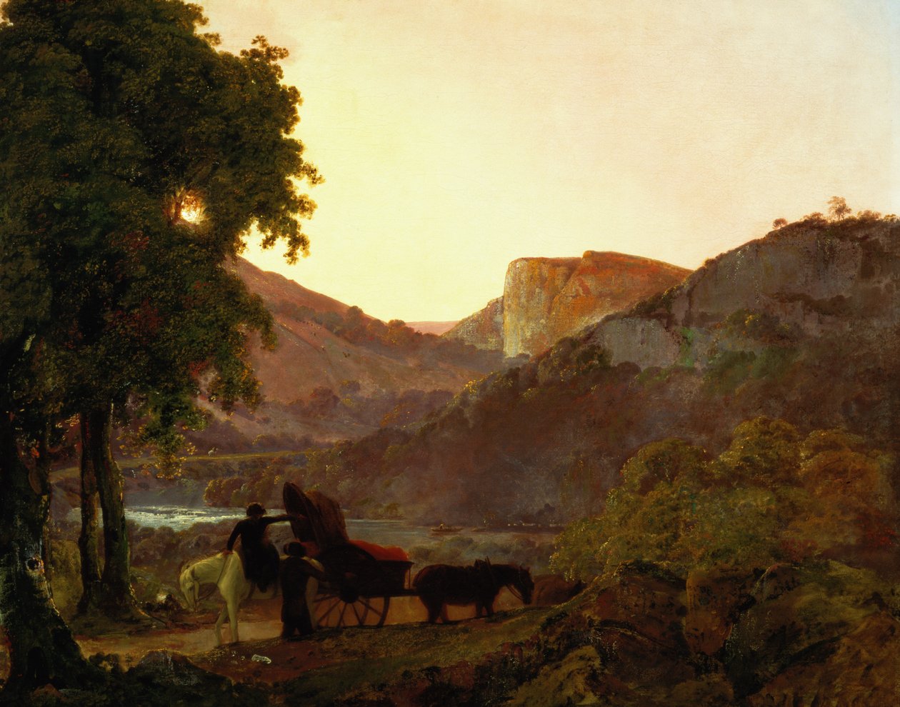 Paesaggio da Joseph Wright of Derby