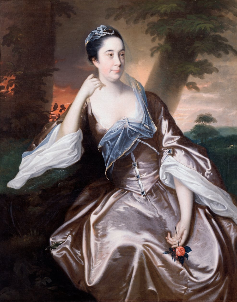 Signora Lawrence Monck da Joseph Wright of Derby