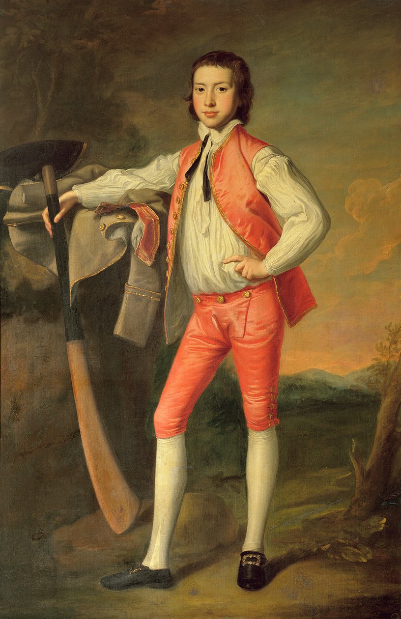 Sir William FitzHerbert da ragazzo da Joseph Wright of Derby