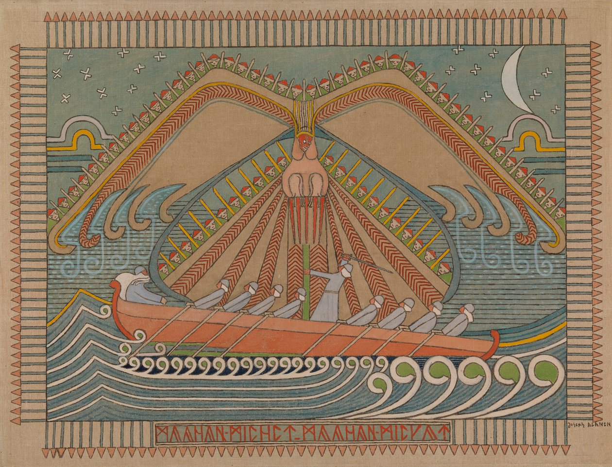 La difesa del Sampo, 1910-1912 da Joseph Alanen