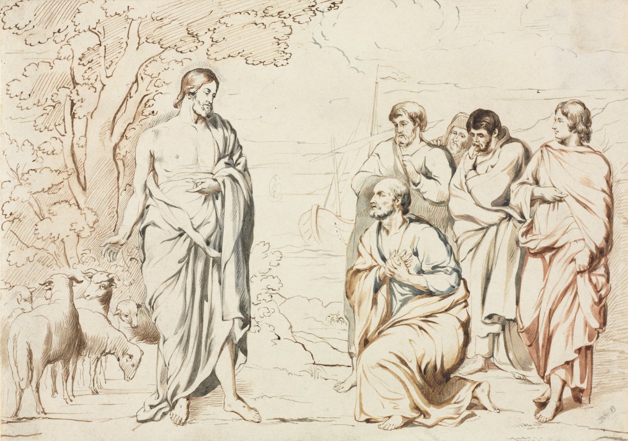 Cristo e i Suoi Discepoli da Joseph Brett