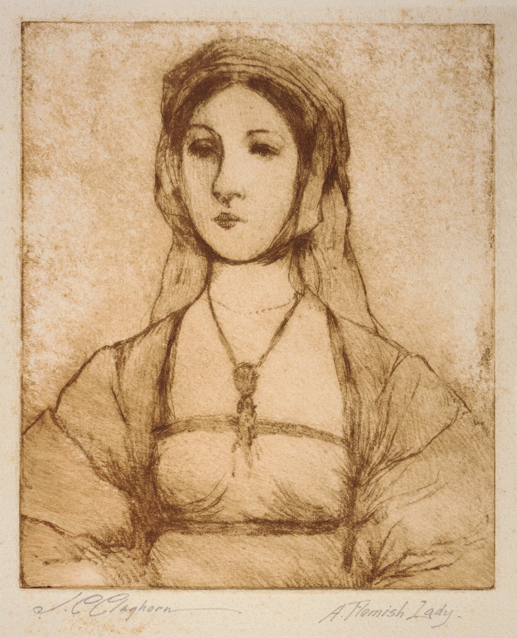 Una signora fiamminga da Joseph C. Claghorn
